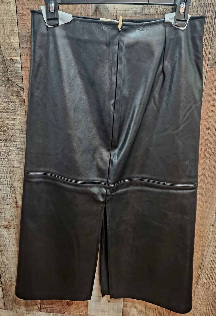 Women's leather skirt